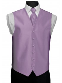 'After Six' Aries Full Back Vest - Lilac 